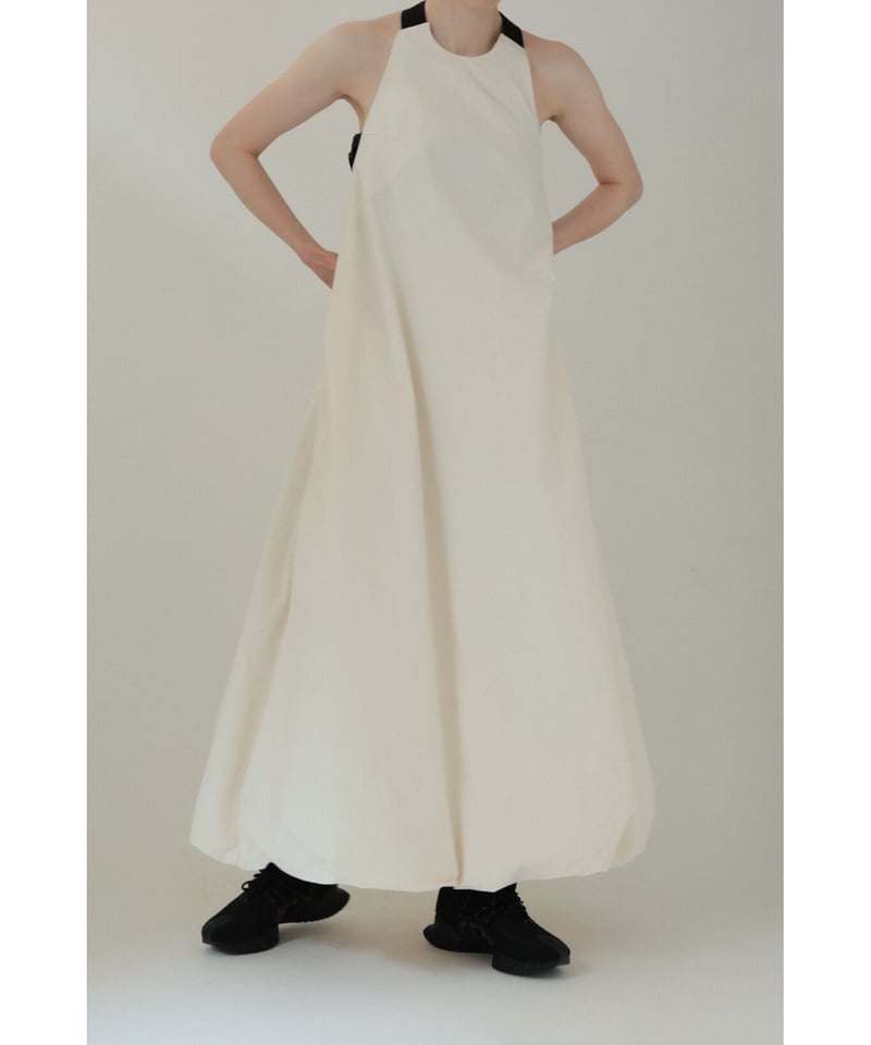 Cross Belt Balloon Dress（ls22294D） | Little $uz