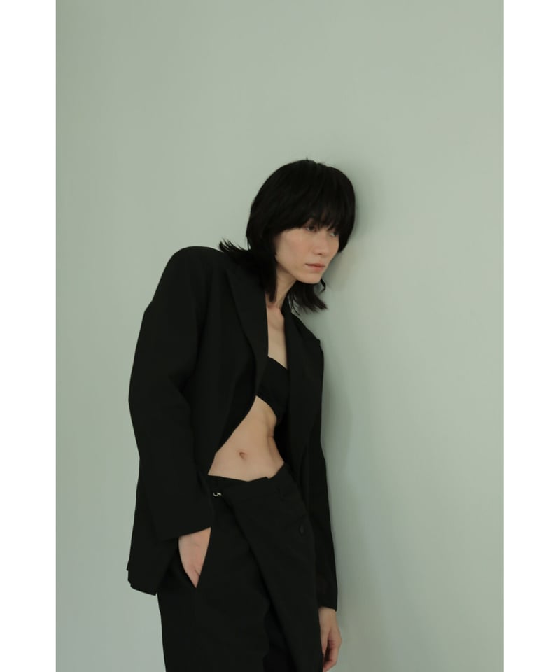 See-through Switching Tailored JKT (ls42425J) |