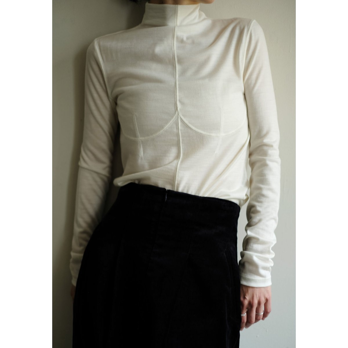Washable Wool Corset Stitch Top (ls24335T) | Li