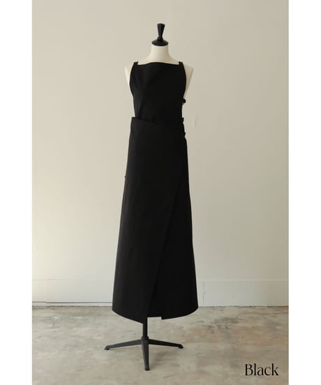 Cotton Twill Apron Dress（ls34405D）