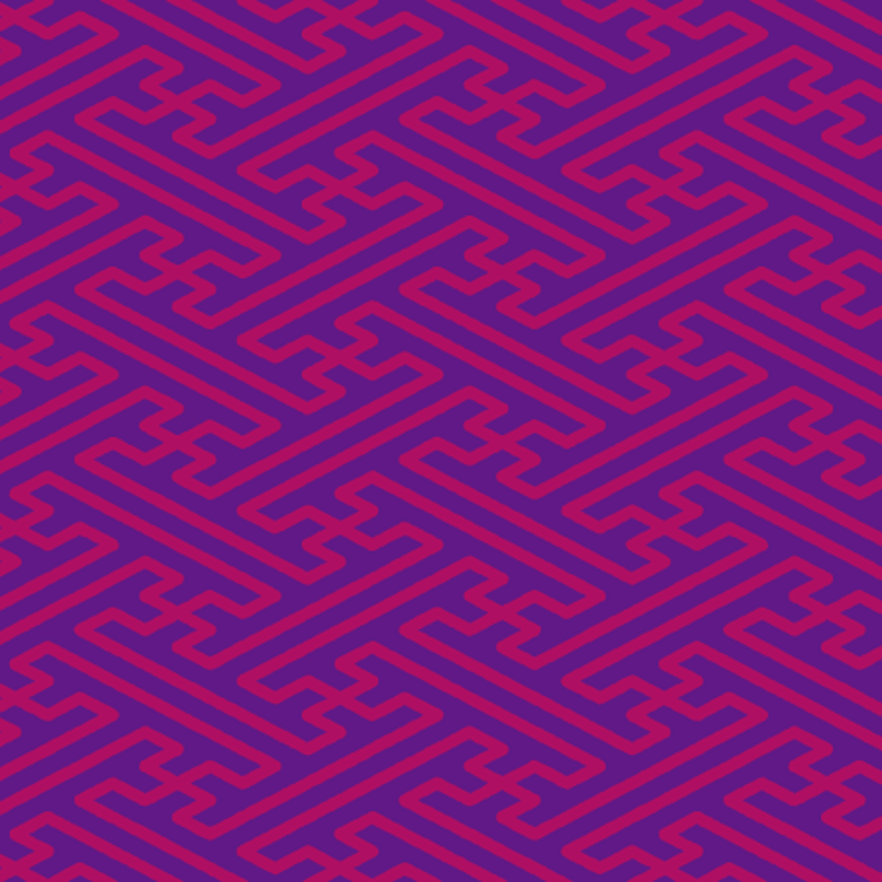 基本の和柄無料素材】紗綾形（さやがた） | JAPANESE MON + iuen