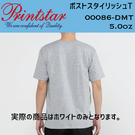 Printstar プリントスター　ポストスタイリッシュT 00086-DMT 【本体代+プリント代】