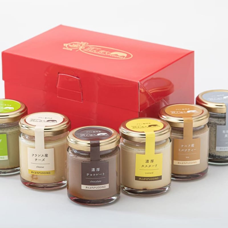 浜んまちPUDDING】オリジナルプリンセット（6個） | 浜んまちPUDDING