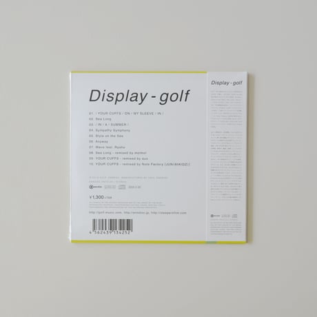 Display - golf / ENCD-25【AUDIO CD】