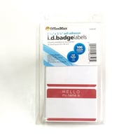 HELLO Name Badge Label