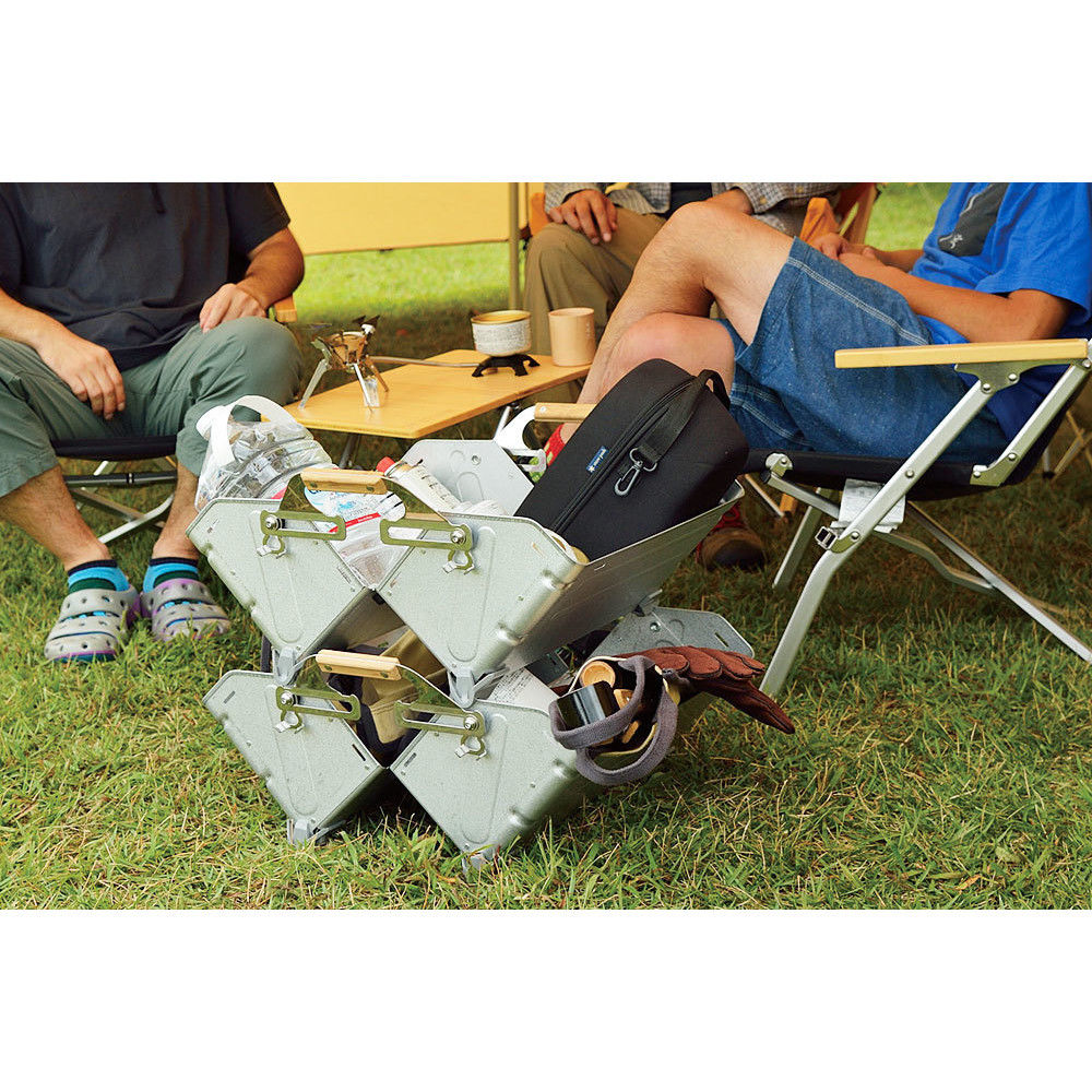 peak スノーピーク シェルフコンテナ50 snow peak スノーピーク シェルフコンテナ 50｜SUNDAY MOUNTAIN