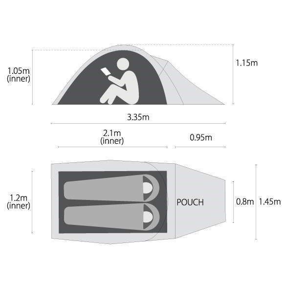 MURACO（ムラコ） NIMBUS 2P | CLIMB STORE