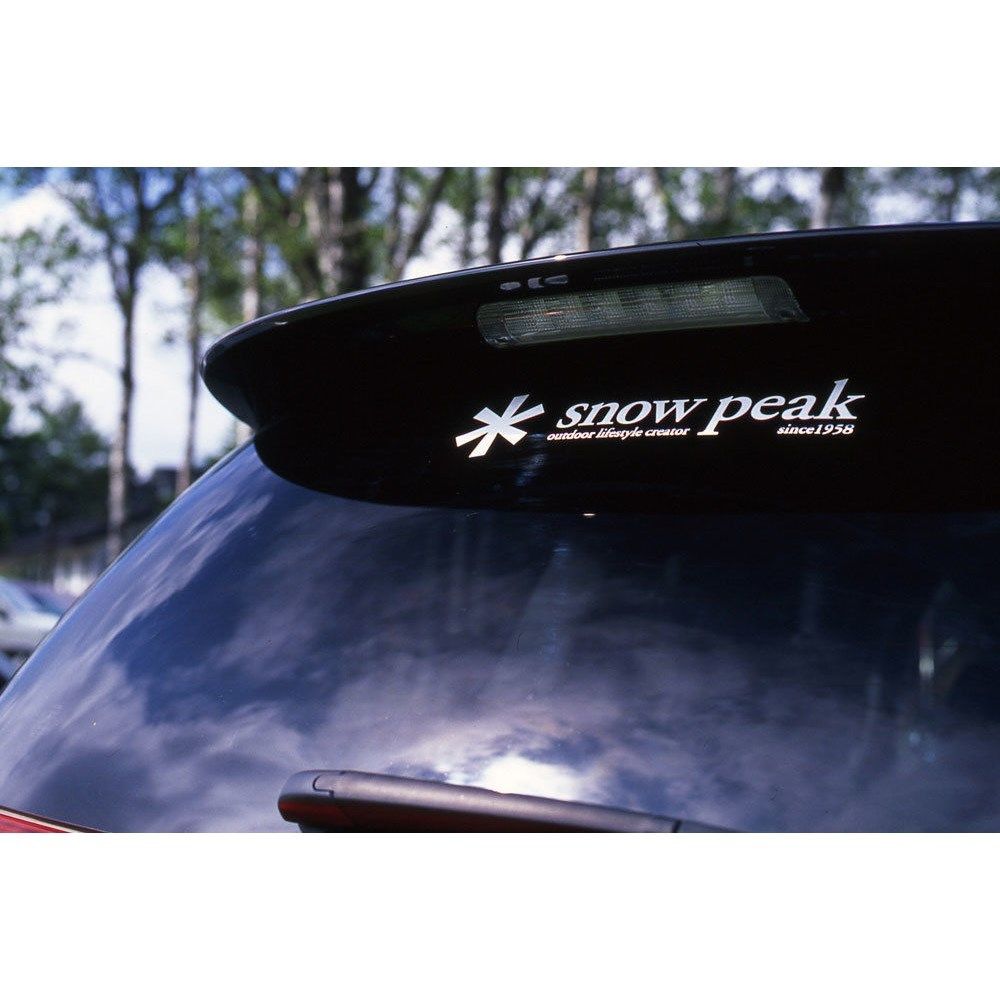 snow peak スノーピークロゴステッカー アスタリスク | CLIMB STORE