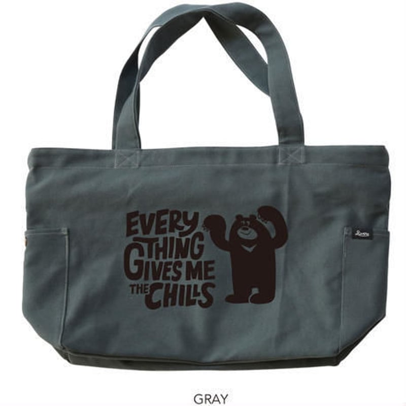  ブラウンベア トートバッグ RIVERS（リバーズ） ジッパートップトートバッグ それがいいベア