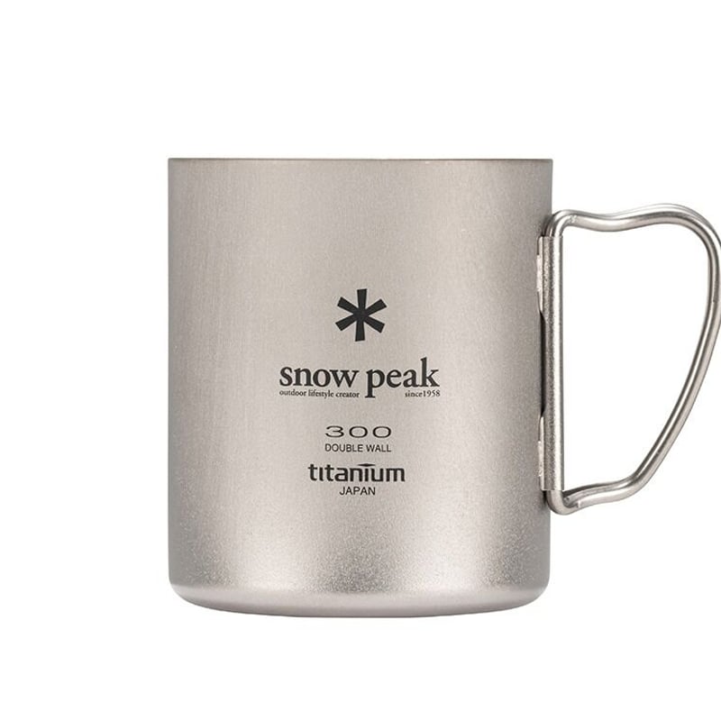 snow peak（スノーピーク） チタンダブルマグ300 | CLIMB STORE
