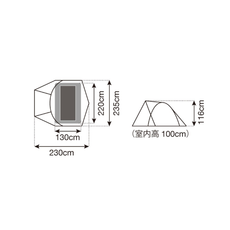 SNOWPEAK■Buddy Slide■送料込 snow peak(スノーピーク) ミニッツドーム Pro.air 1 | CLIMB STORE