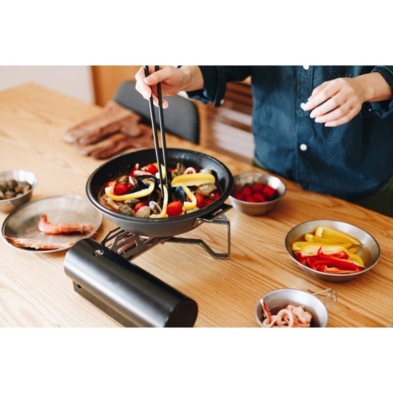 新品HOME&CAMP バーナー GS-600 ブラック スノーピーク スノーピーク