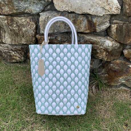 Moroccan bag_white mint