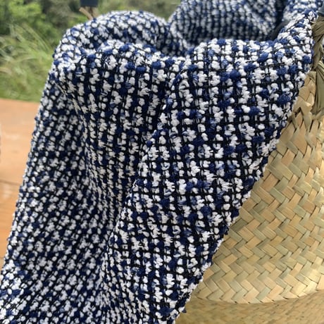 tweed  bag_navy