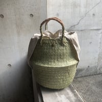 linen inside bag