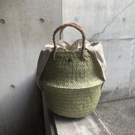 linen inside bag