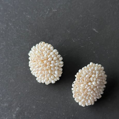 grain pearl earring