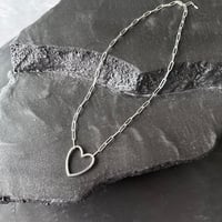 frame of heart _silver925
