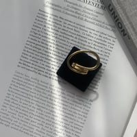 nuance ring  silver925 gold