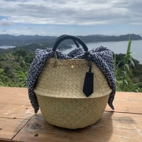 tweed  bag_navy
