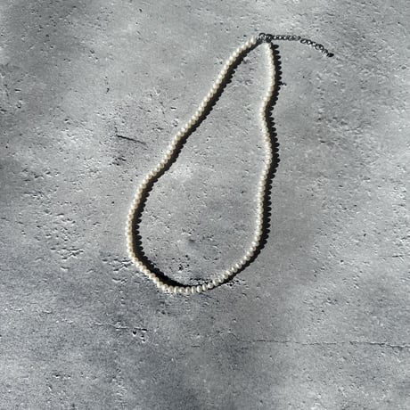 small potato pearl necklace