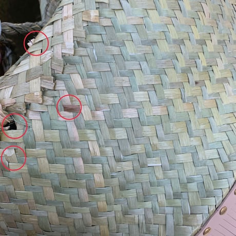 linen inside bag