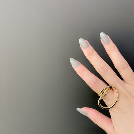 nuance ring  silver925 gold