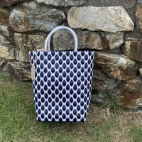 Moroccan bag_navy