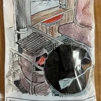 ストーブ列車　石炭クッキー　袋