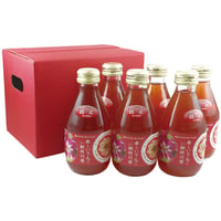 中まで赤〜いりんごジュース 小瓶180ml╳6
