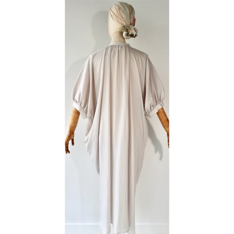 CHSS24-4703BBSL  BAND COLLAR TUNIC DRESS