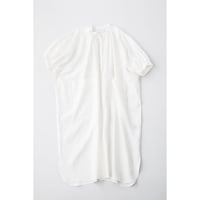 CHSS23-4603B  BAND COLLAR TUNIC DRESS