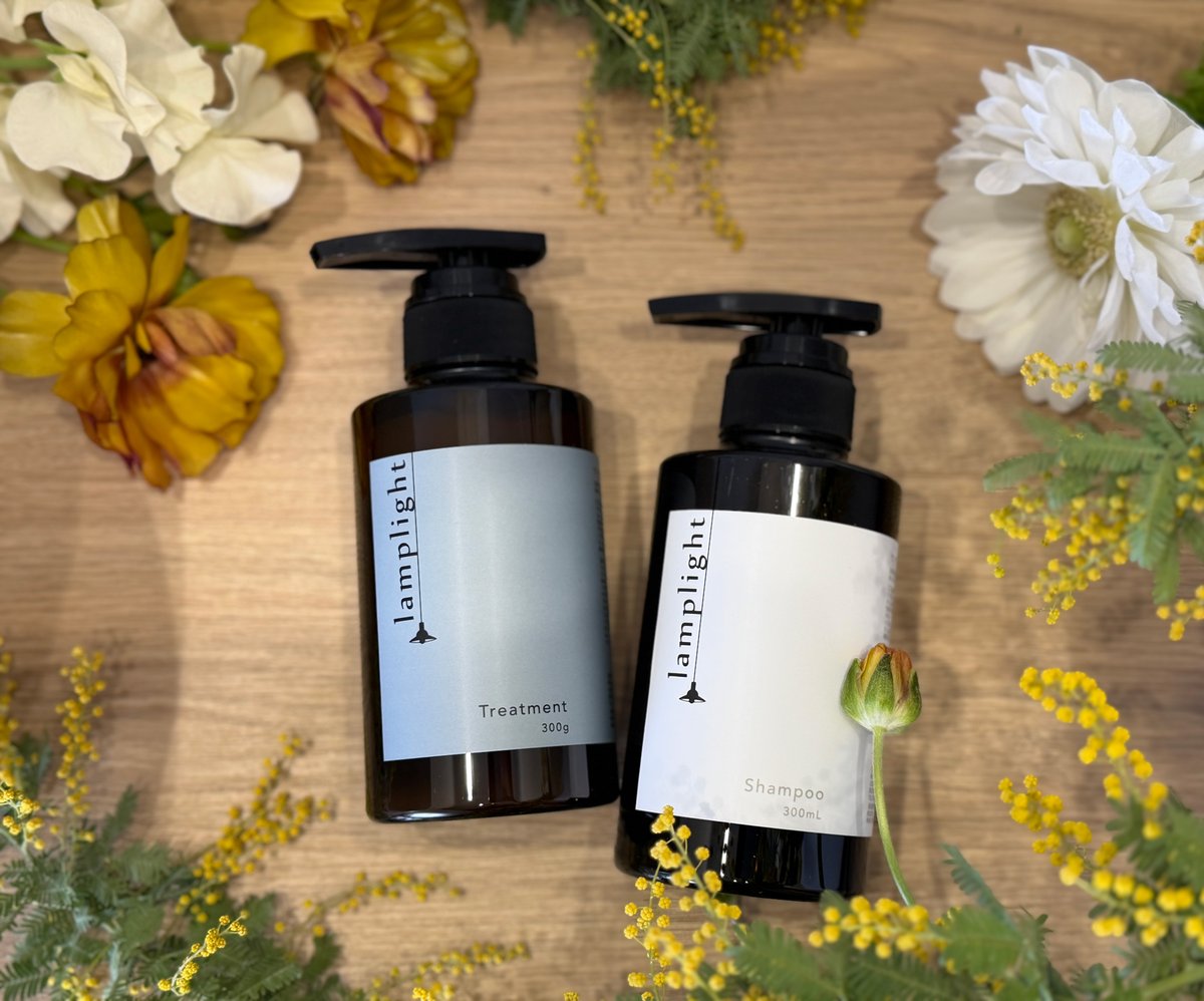 lamp light shampoo＆ treatment set 300ml ランプライト