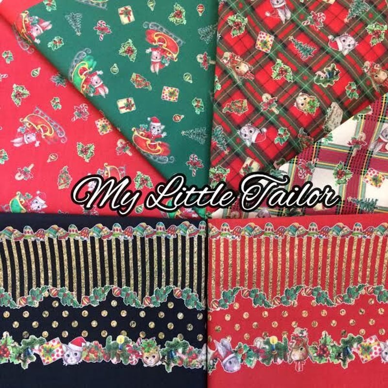 Jolifleur La Toile マイリトルテイラー クリスマス柄6種類セット | Min