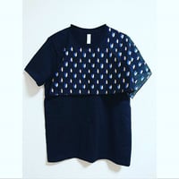 アシンメトリーボンディングT-shirt