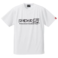SPIDERハンドボールTシャツ SP-T08   ホワイト×スパイダーネスト