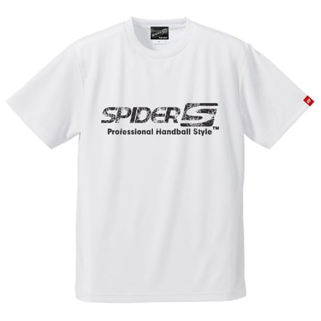 SPIDERハンドボールTシャツ SP-T08   ホワイト×スパイダーネスト