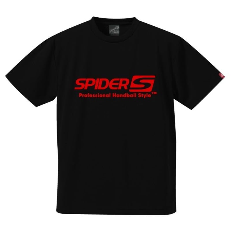 スパイダーハンドボールTシャツSP-SPRT01BR/ブラック | SPIDER HANDB