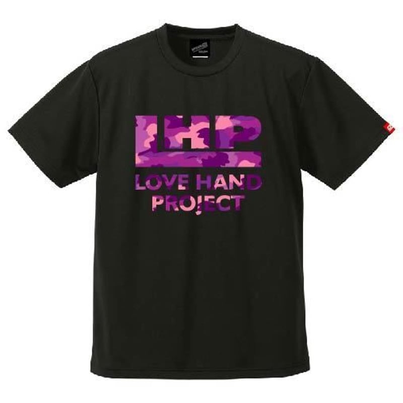 SPIDER/LHPハンドボールTシャツ SP-T09 ブラック×迷彩F | SPIDER