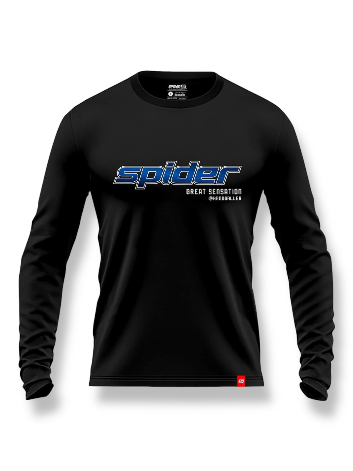 SPIDERドライL/STシャツ SP-DLTBR03 ブラック | SPIDER HAND