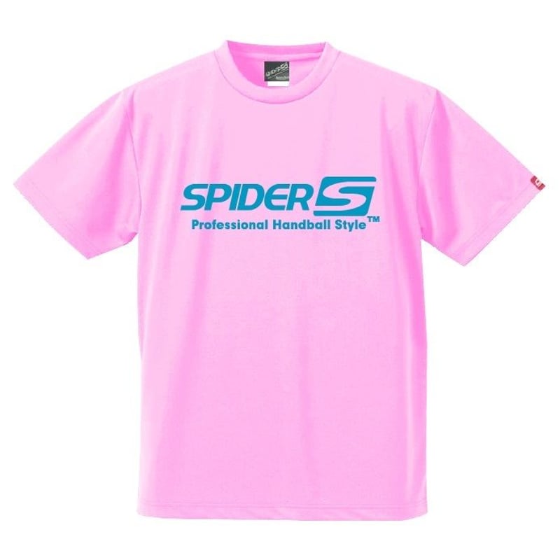 スパイダーハンドボールTシャツSP-SPRT01BPS/ベビーピンク | SPIDER HA