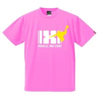 パラクロハンドボールＴシャツ PCTS-03/ネオンピンク