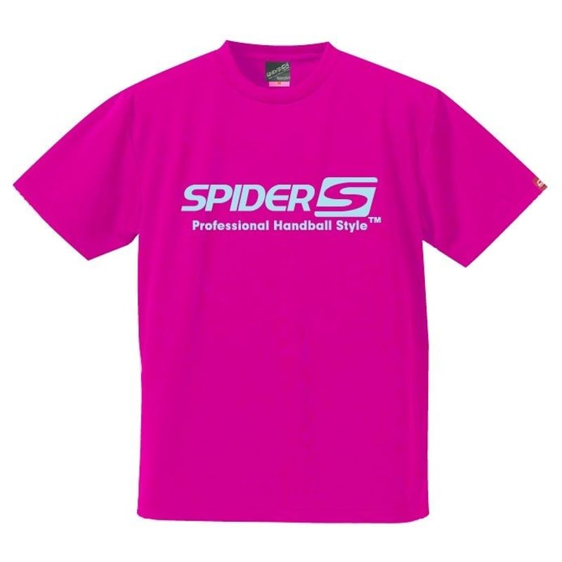 スパイダーハンドボールTシャツSP-SPRT01HPS/ホットピンク | SPIDER HA