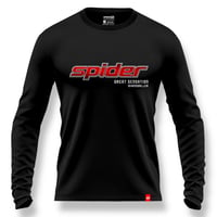 SPIDERドライL/SＴシャツ　SP-DLTBR03　ブラック