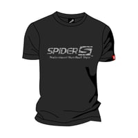 SPIDERハンドボールTシャツ SP-T08   ブラック×デジタル迷彩A