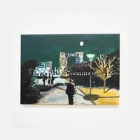 村上明 原画作品『お出掛けの帰り道』