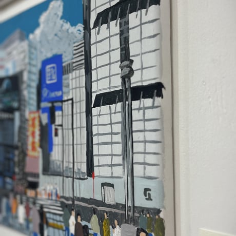 【ONE DAY】村上明 原画作品《平日の新宿》
