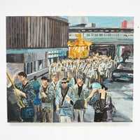 村上明 原画作品『吉祥寺のお神輿』