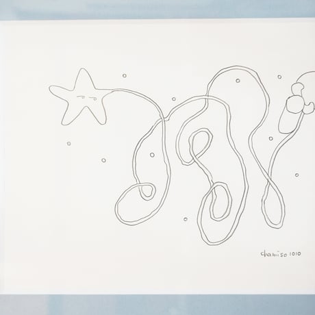 Chamiso 原画作品『DAYNOTE ARCHIVE 20251010』（額込み / 送料無料）