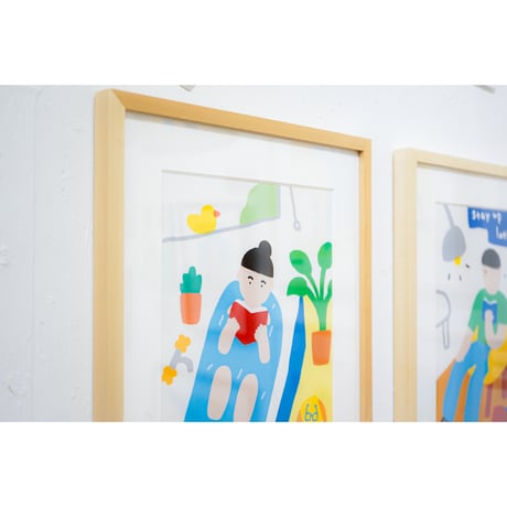 北野有 × gu/ra 原画作品『バスタイム』